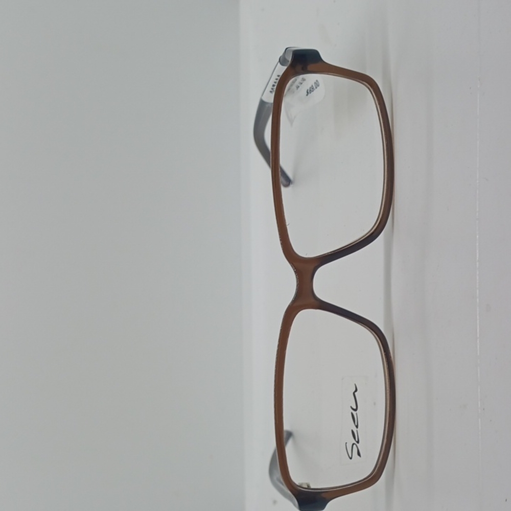 NWT UNISEX SEEN EYEGLASS FRAMES BROWN
